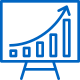 Financial accounting and budgeting icon