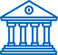 Building icon with columns